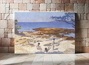Πίνακας, Beach at Cabasson (1891–1892) by Henri-Edmond Cross