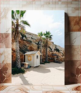 Πίνακας, Beach Hut by the Cliffs Beach Hut by the Cliffs