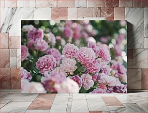 Πίνακας, Beautiful Pink Flowers Όμορφα ροζ λουλούδια