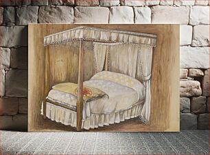Πίνακας, Bedroom of House (c. 1936) by Anna Aloisi