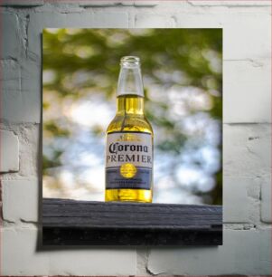 Πίνακας, Beer Bottle Outdoors Μπουκάλι μπύρας σε εξωτερικούς χώρους