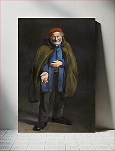 Πίνακας, Beggar with a Duffle Coat (Philosopher), (1865–1867) by Édouard Manet