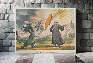 Πίνακας, Bell and the Dragon by Thomas Rowlandson