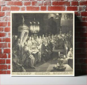 Πίνακας, Belshazzar's feast by Harmen Jansz Muller