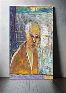 Πίνακας, Bemberg Fondation Toulouse - Dernier autoportrait de Pierre Bonnard de 1945 - 56x46