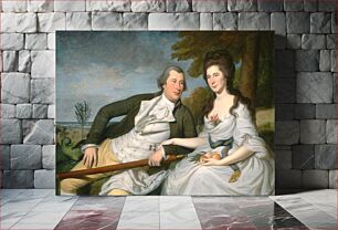 Πίνακας, Benjamin and Eleanor Ridgely Laming (1788) by Charles Willson Peale