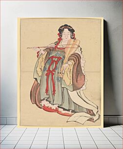 Πίνακας, Benten (Goddess of Love), School of Katsushika Hokusai
