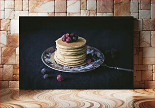 Πίνακας, Berry Pancakes Τηγανίτες μούρων