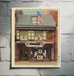 Πίνακας, Betsy Ross Flag House, 239 Arch Street, Philadelphia, PA