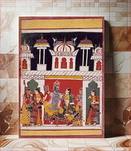 Πίνακας, Bhairava Raga, Folio from a Ragamala (Garland of Melodies)