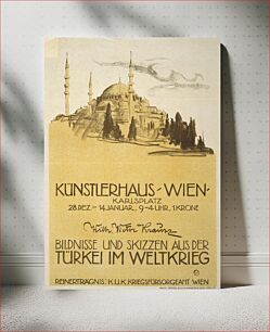 Πίνακας, Bildnisse und Skizzen aus der Türkei im Weltkrieg / Wilh. Victor Krausz