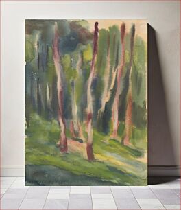 Πίνακας, Birch grove by Zolo Palugyay