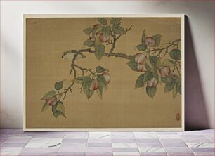 Πίνακας, Bird and Fruit, Wu Zhang