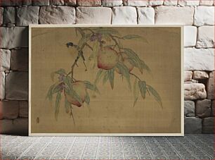Πίνακας, Bird, Fruit, and Flowers, Wu Zhang