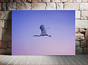 Πίνακας, Bird in Flight at Dusk Πουλί σε πτήση το σούρουπο
