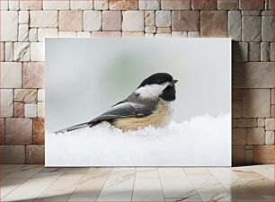 Πίνακας, Bird in the Snow Πουλί στο χιόνι
