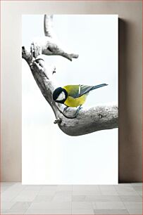 Πίνακας, Bird on Snowy Branch Πουλί στο Snowy Branch
