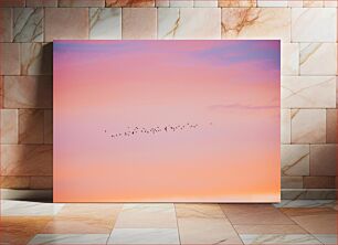 Πίνακας, Birds at Sunset Πουλιά στο ηλιοβασίλεμα