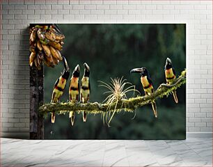 Πίνακας, Birds on a Branch Πουλιά σε ένα κλαδί