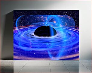 Πίνακας, Black hole (2001) photo by XMM-Newton, ESA, NASA