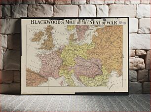 Πίνακας, Blackwood's map of the seat of war
