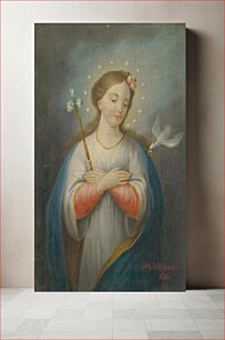 Πίνακας, Blessed virgin mary, Johann Dittmann