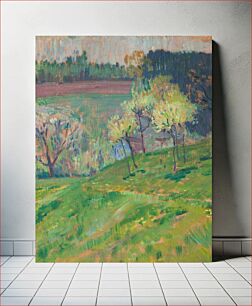 Πίνακας, Blooming orchard, Jan Preisler