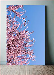 Πίνακας, Blossoming Cherry Tree Against a Clear Blue Sky Ανθισμένη κερασιά ενάντια σε έναν καταγάλανο ουρανό