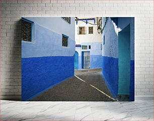 Πίνακας, Blue Alleys of Chefchaouen Blue Alleys of Chefchaouen