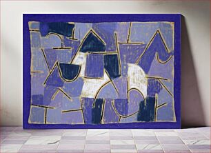 Πίνακας, Blue night (1937) by Paul Klee
