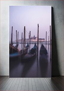 Πίνακας, Blurred Gondolas in Venice Θολές γόνδολες στη Βενετία