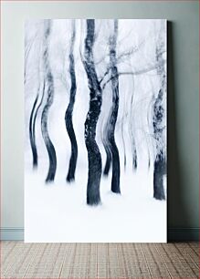 Πίνακας, Blurred Winter Trees Θολωμένα χειμερινά δέντρα