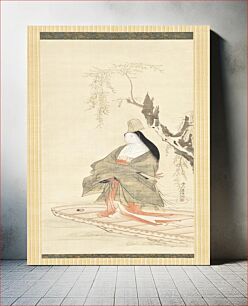Πίνακας, Boat Courtesan at Asazuma by Kubo Shunman