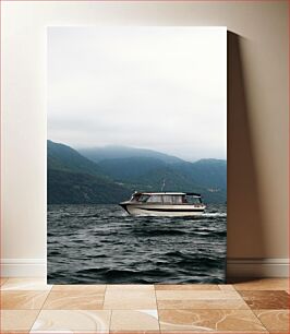 Πίνακας, Boat on a Lake Βάρκα σε λίμνη