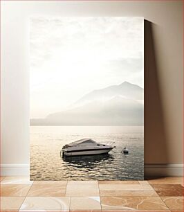 Πίνακας, Boat on a Serene Lake Βάρκα σε μια γαλήνια λίμνη