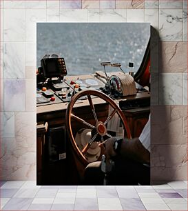 Πίνακας, Boat Steering Τιμόνι σκάφους