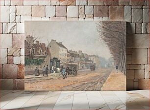 Πίνακας, Boulevard Héloïse, Argenteuil (1872) by Alfred Sisley