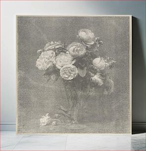 Πίνακας, Bouquet de roses