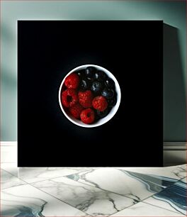 Πίνακας, Bowl of Berries Μπολ με μούρα
