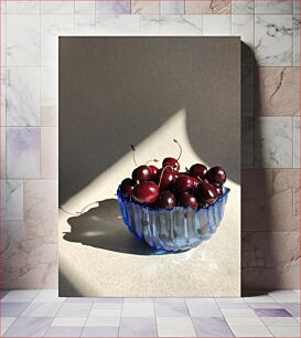 Πίνακας, Bowl of Cherries Μπολ με κεράσια