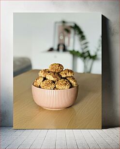 Πίνακας, Bowl of Cookies Μπολ με μπισκότα