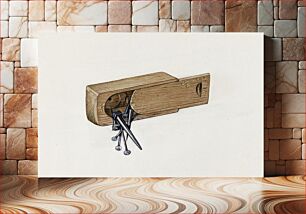 Πίνακας, Box for Nails and Pins (1937) by Wellington Blewett
