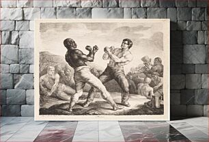 Πίνακας, Boxers by Théodore Gericault