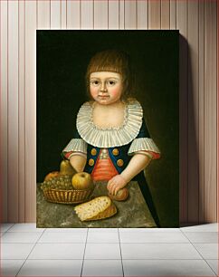 Πίνακας, Boy with a Basket of Fruit (ca. 1790) by American 18th Century