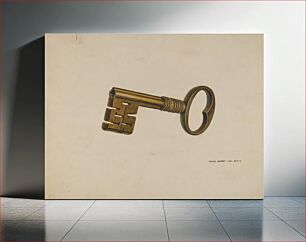 Πίνακας, Brass Key (ca. 1940) by D.J. Grant
