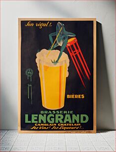 Πίνακας, Brasserie Lengrand, Camblain, Chatelain by AlfvanBeem
