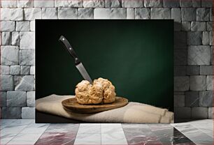 Πίνακας, Bread with Knife Ψωμί με μαχαίρι