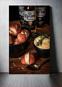 Πίνακας, Breads and Beer Ψωμί και μπύρα