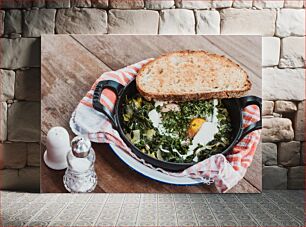 Πίνακας, Breakfast in a Skillet Πρωινό σε ένα τηγάνι