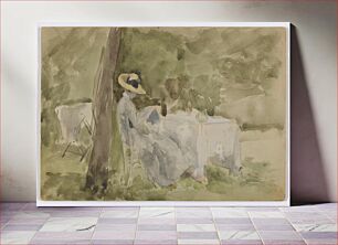 Πίνακας, Breakfast in the Garden, James Abbott McNeill Whistler (1834-1903)